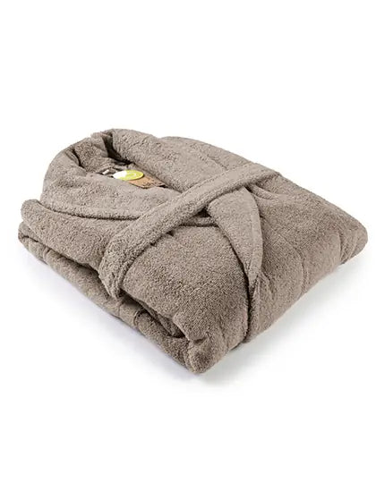 Unisex Bathrobe Shawl Collar