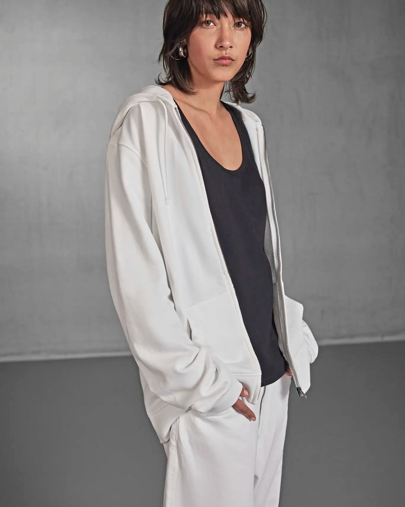 all-groups Women's Inspire Zipped Hood Jacket