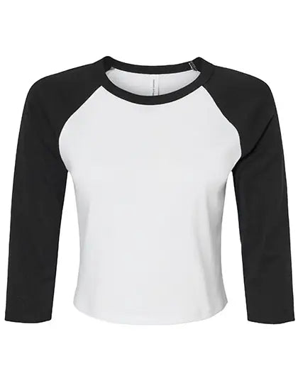 Women's Micro Rib 34 Raglan Baby T-Shirt