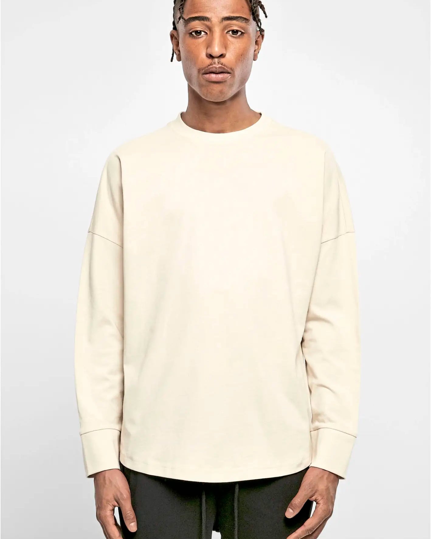 all-groups Men's Oversized Cut On Sleeve Longsleeve