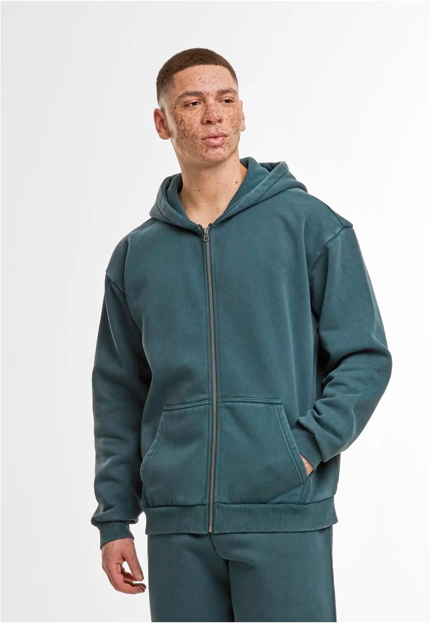 all-groups Men's Vintage Heavy Zip Hoodie