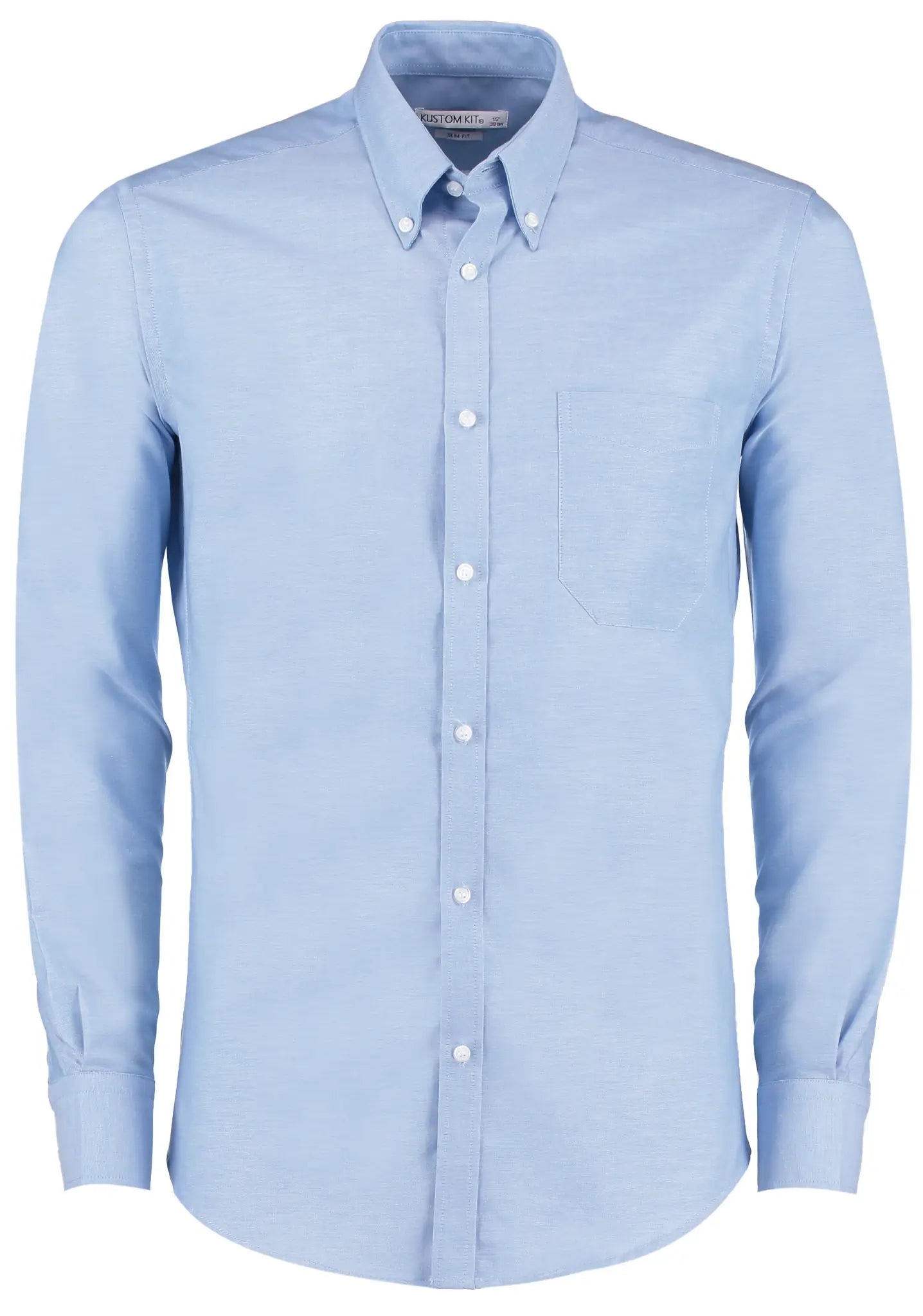 all-groups Men's Slim Fit Workwear Oxford Shirt Long Sleeve