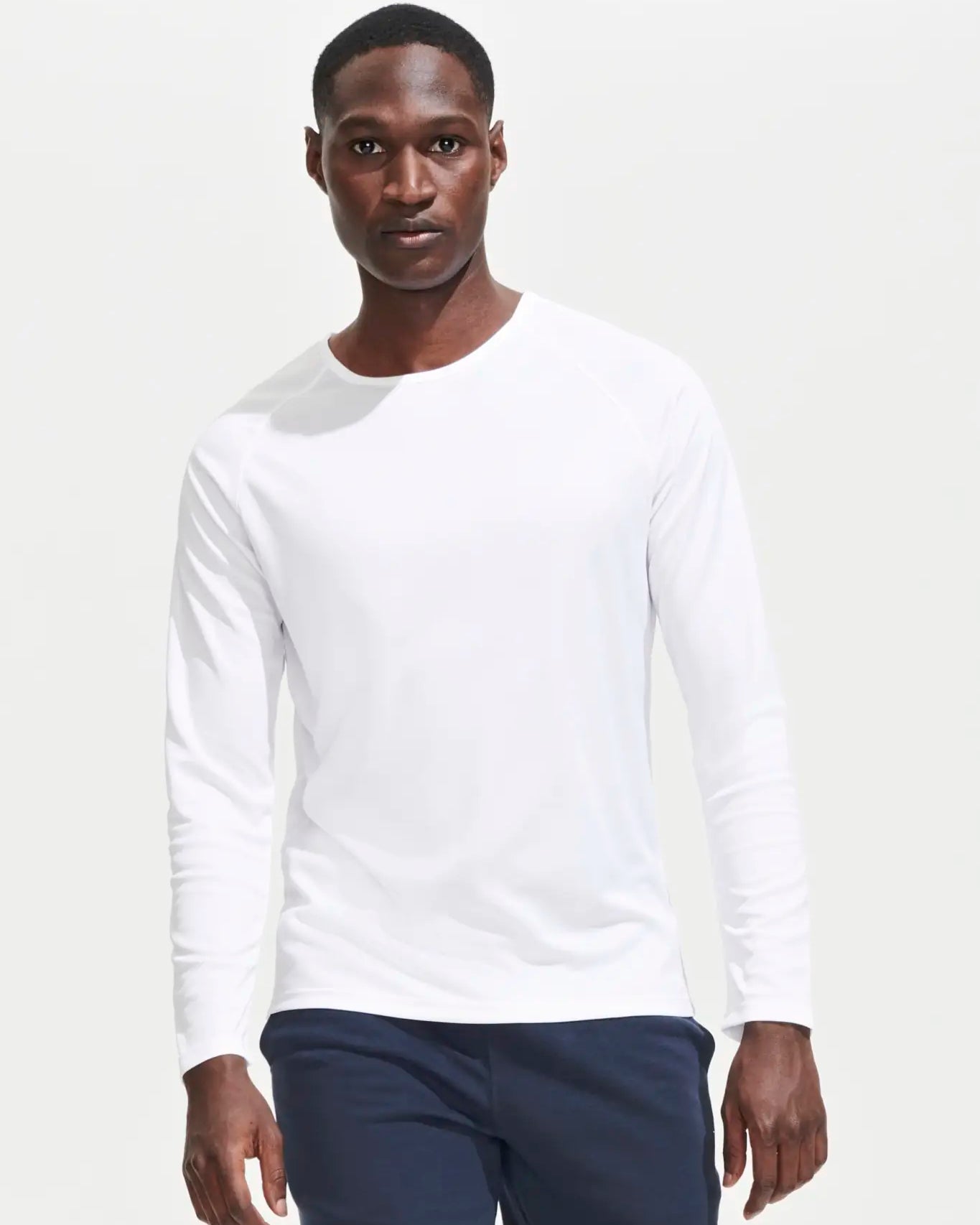 all-groups Men's Long Sleeve Sports T-Shirt Sporty