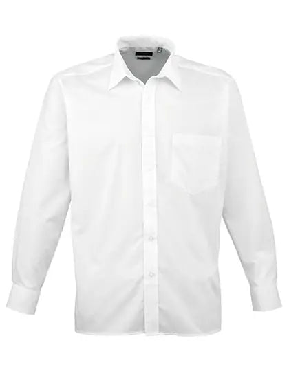 Men's Poplin Long Sleeve Shirt