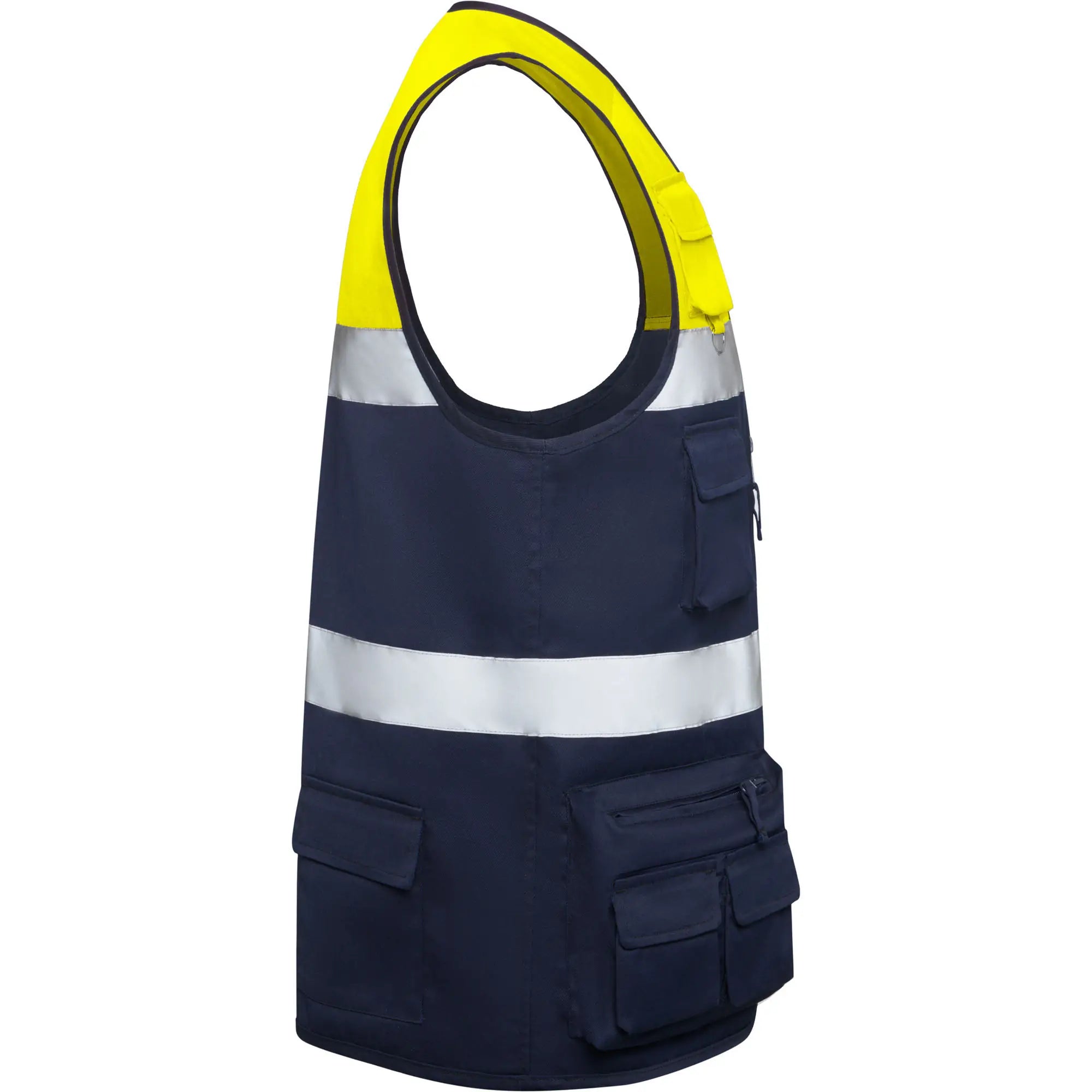 all-groups Men's High visibility Multi Pocket Vest Beta