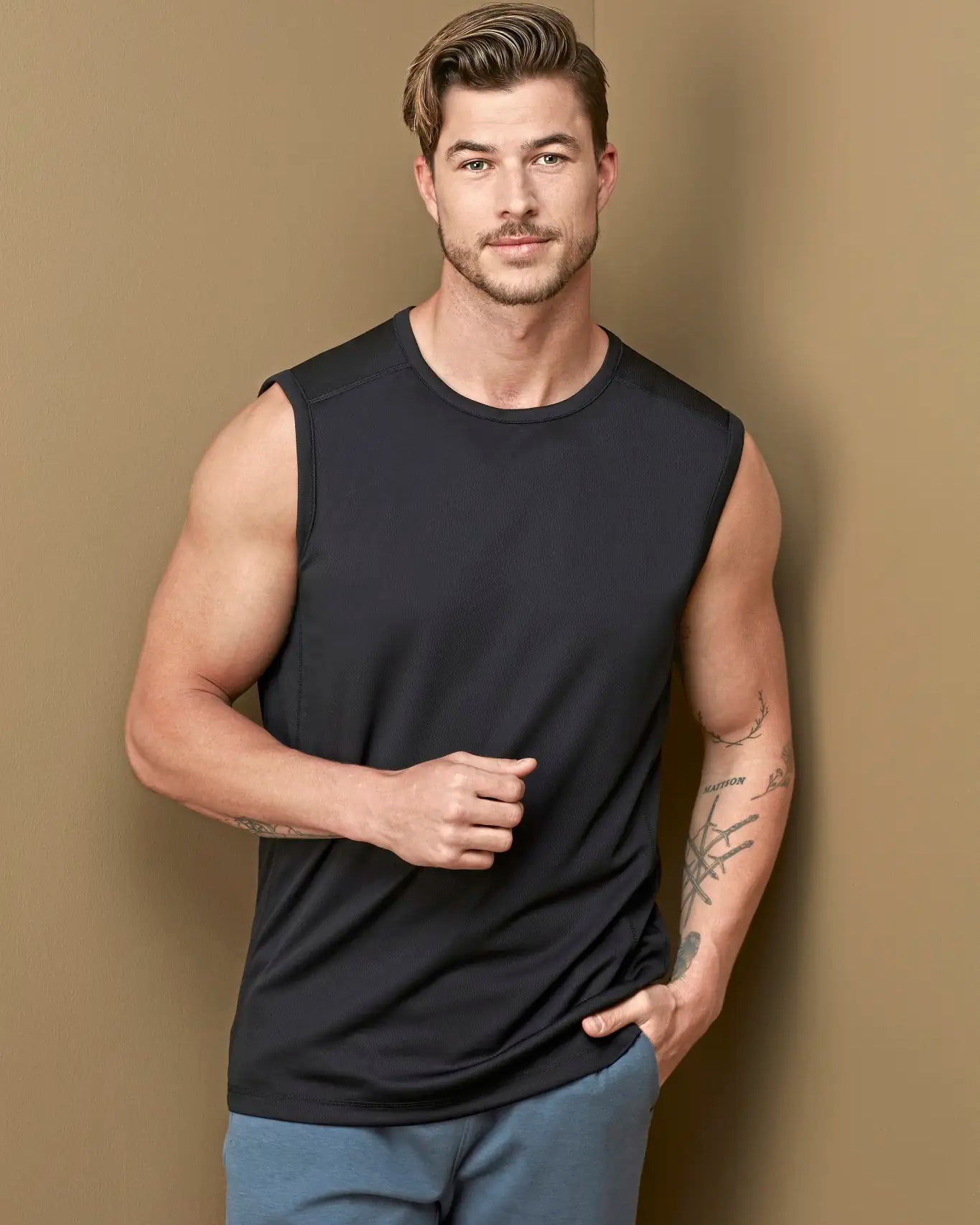 all-groups Men's Mesh Sleeveless