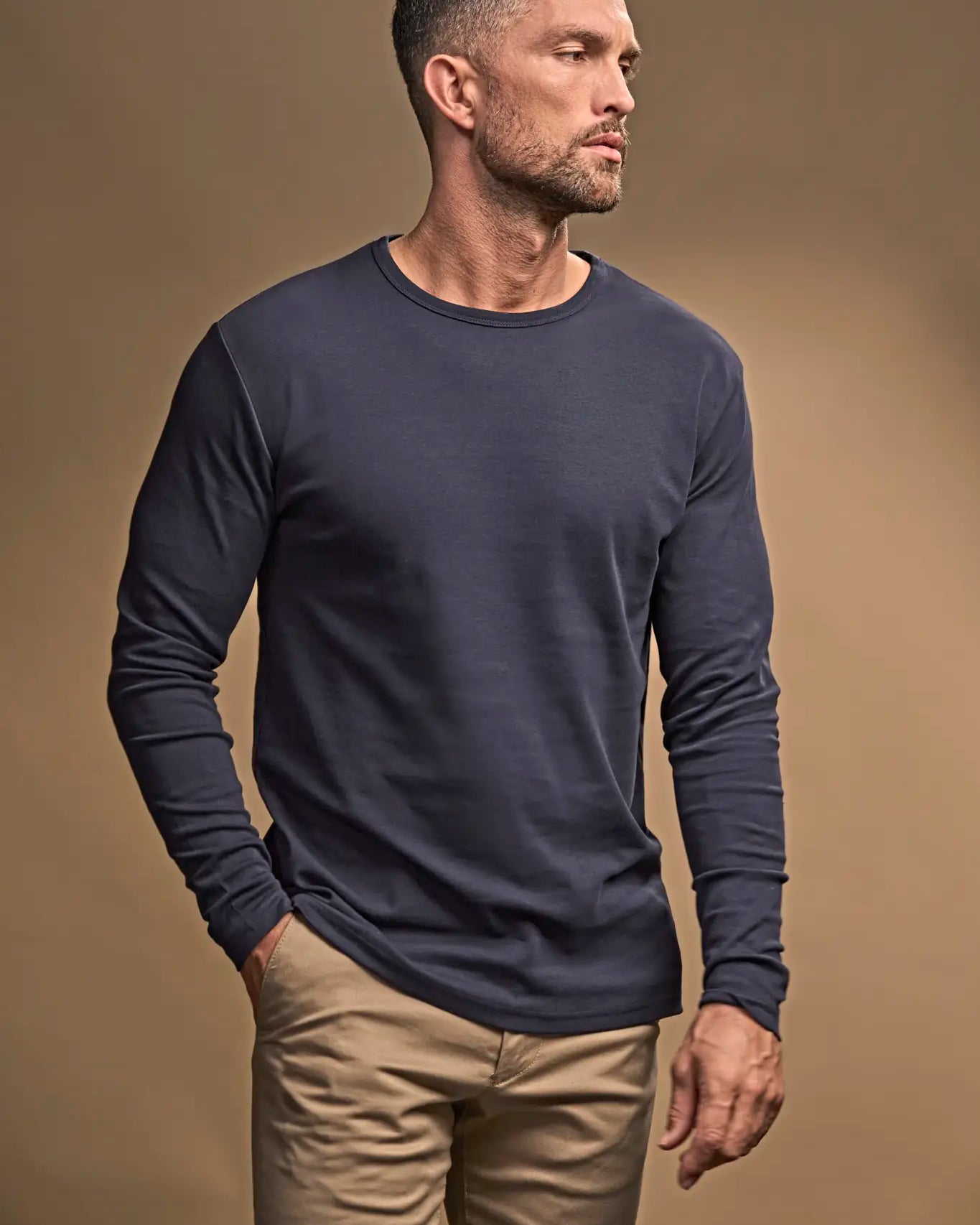 all-groups Men's Long Sleeve Interlock T-Shirt