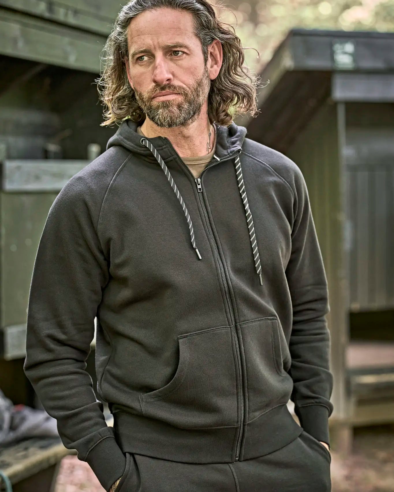 all-groups Men's Fashion Full Zip Hood