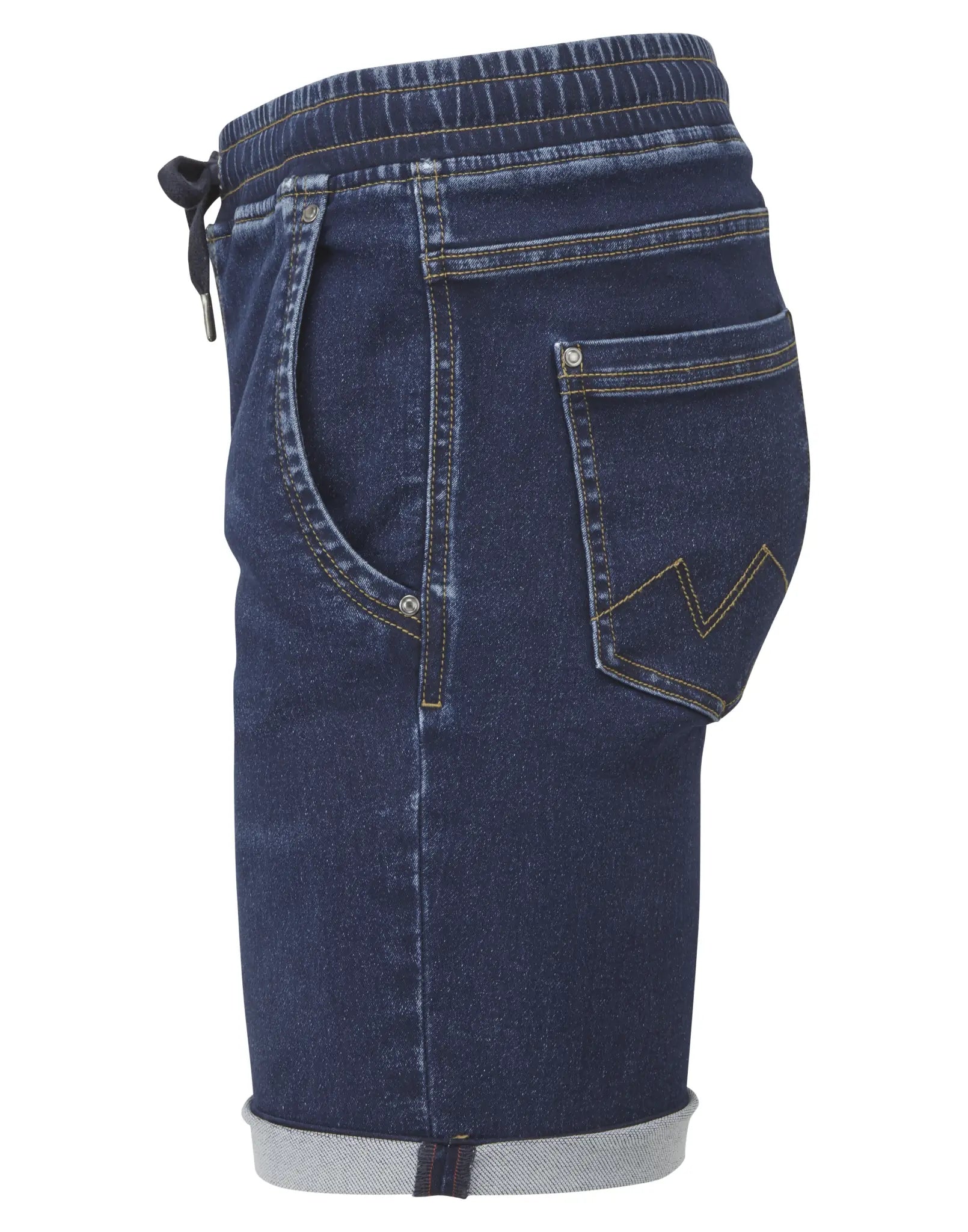 all-groups Men's Denim Drawstring Shorts