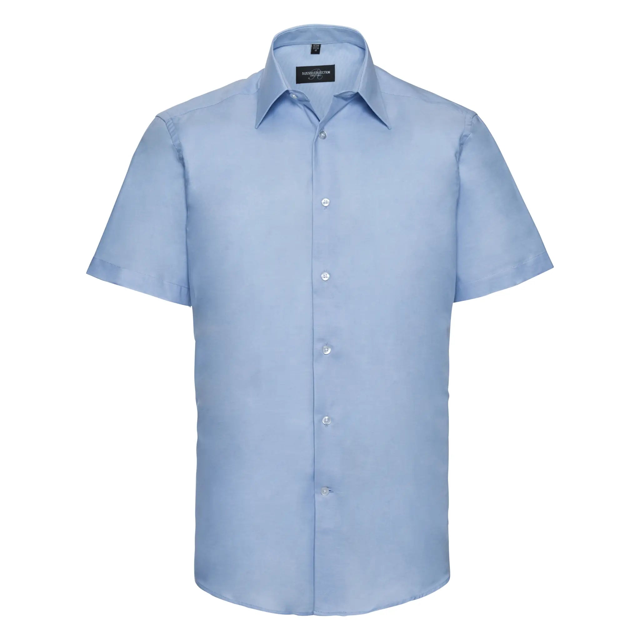 all-groups Men's Short Sleeve Tailored Oxford Shirt