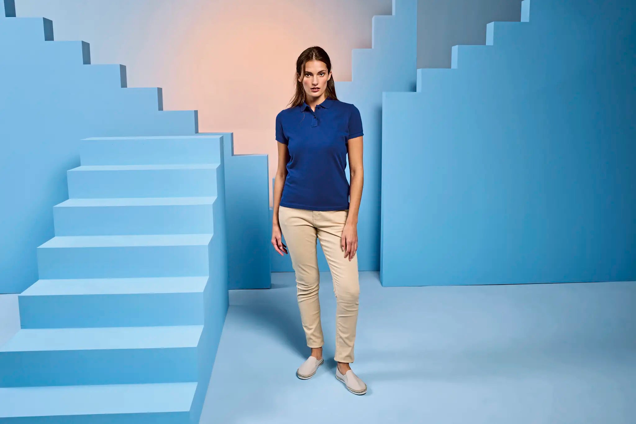 all-groups Women's Polycotton Blend Polo