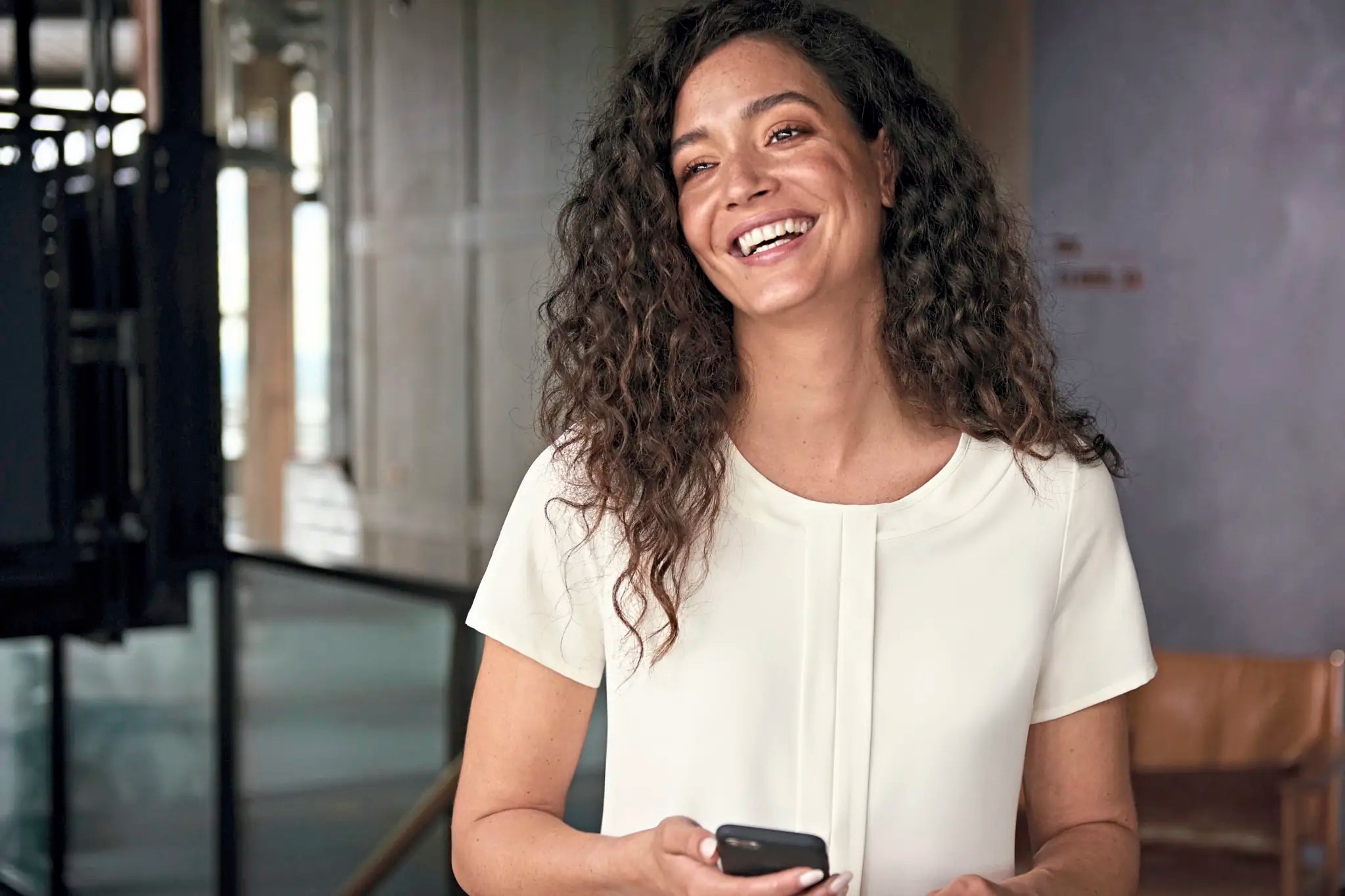 all-groups Women's Felina Short Sleeve Blouse