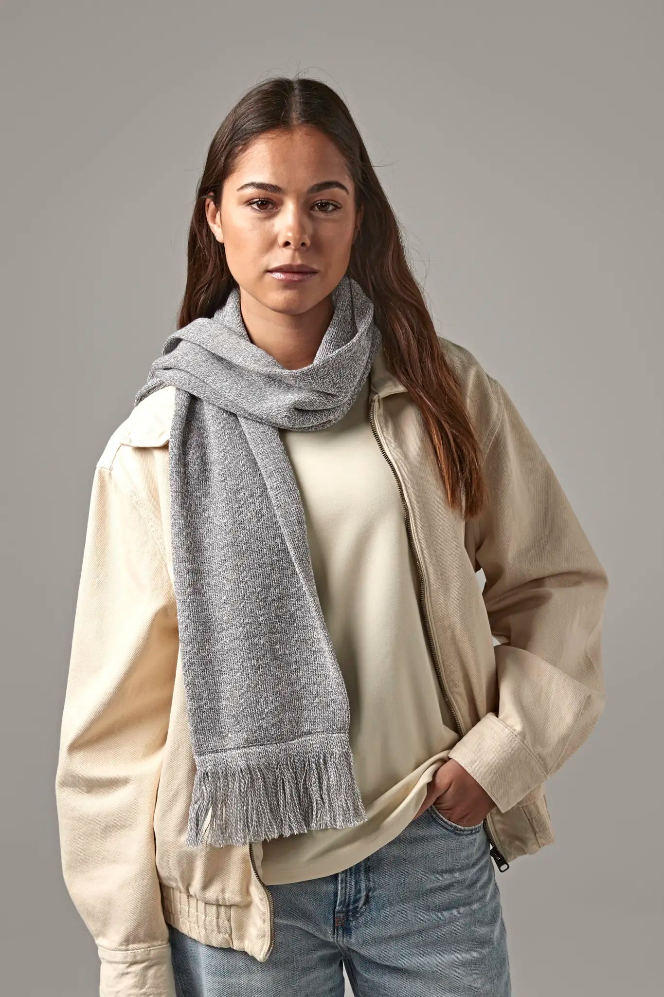 all-groups Classic Knitted Scarf