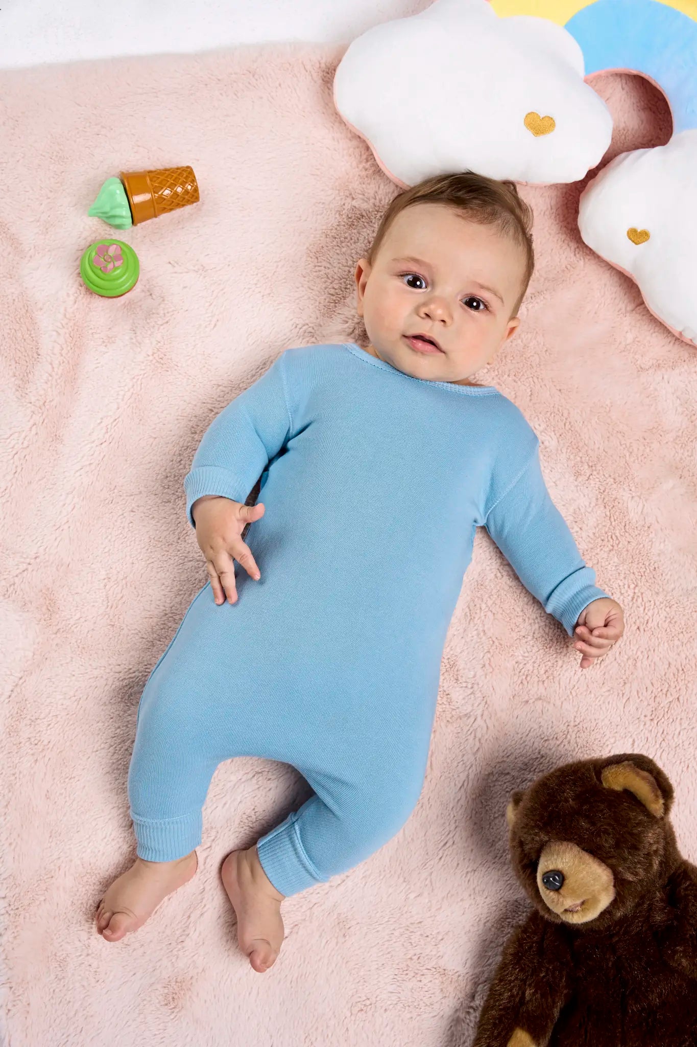 all-groups Kids' Baby Playsuit Long Sleeve