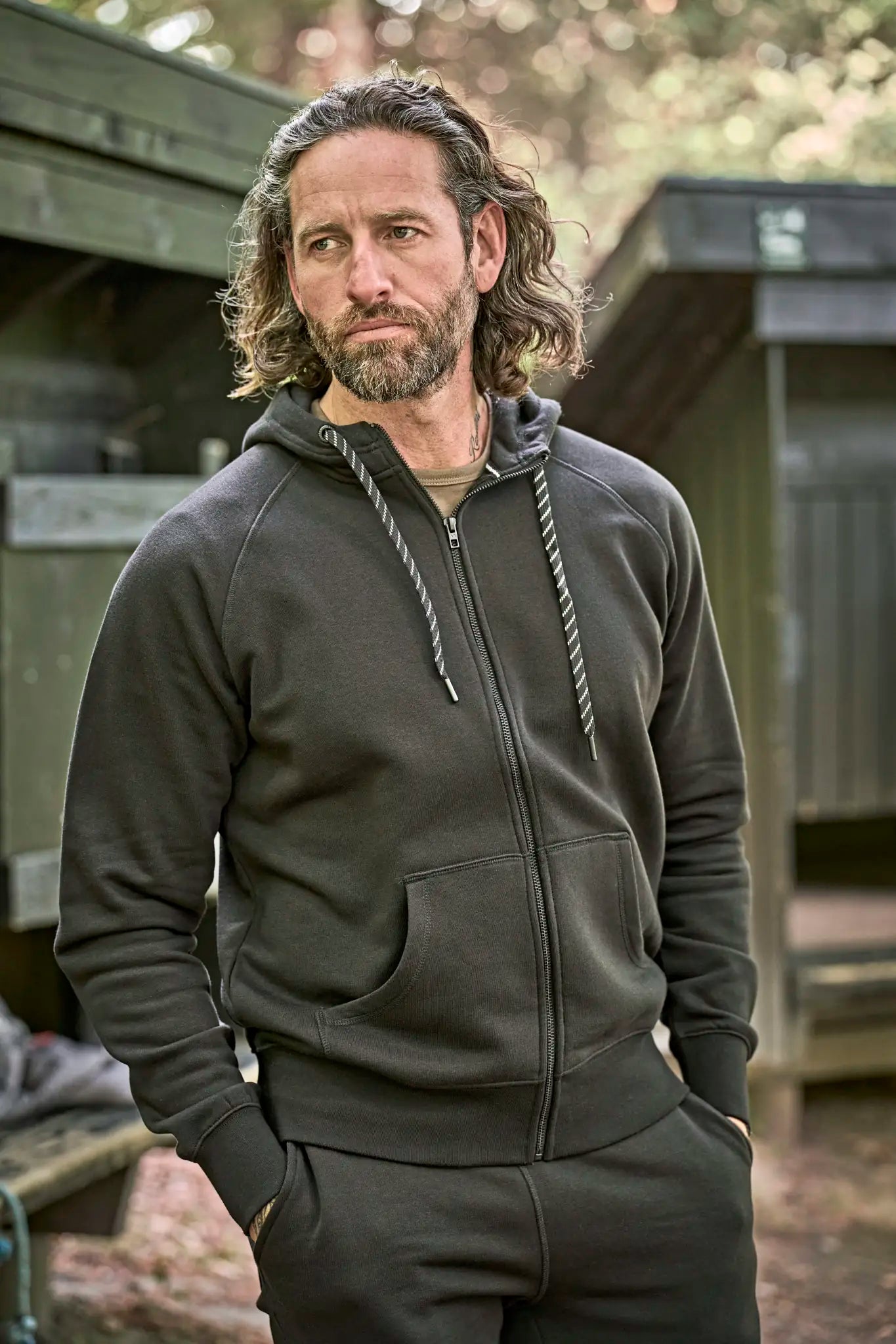 all-groups Men's Fashion Full Zip Hood