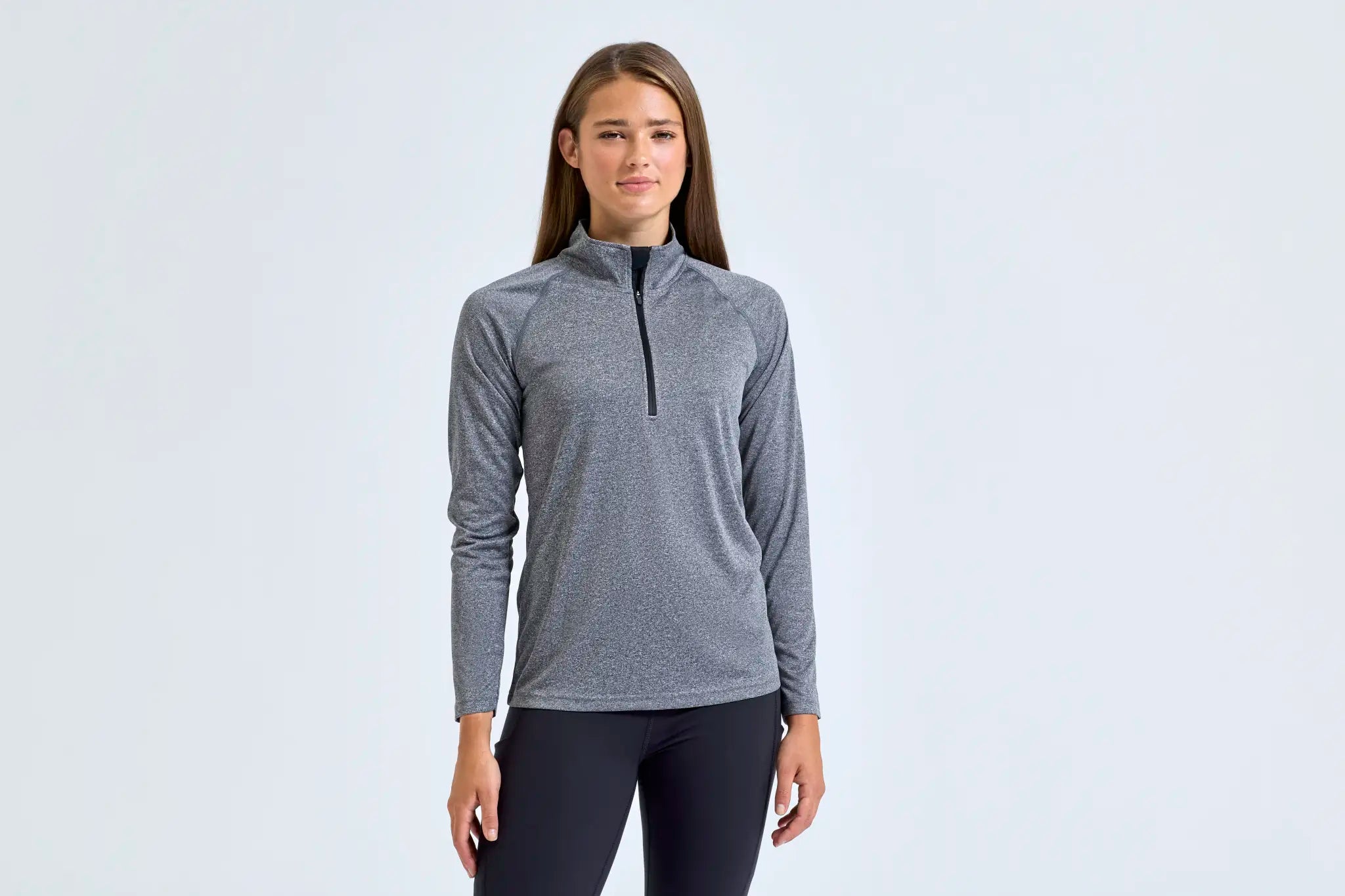 all-groups Women's Long Sleeve Performance ¼ Zip