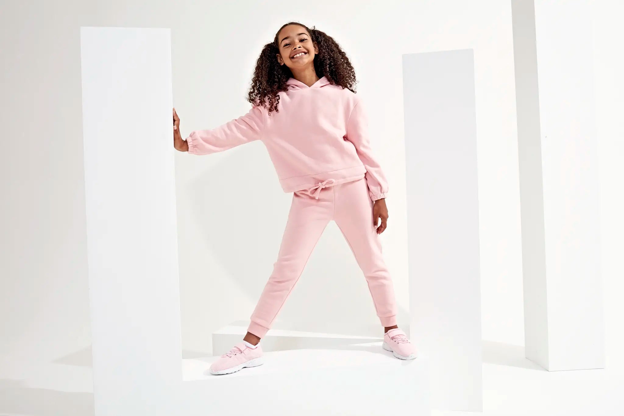 all-groups Kids' Recycled Cropped Oversize Hoodie