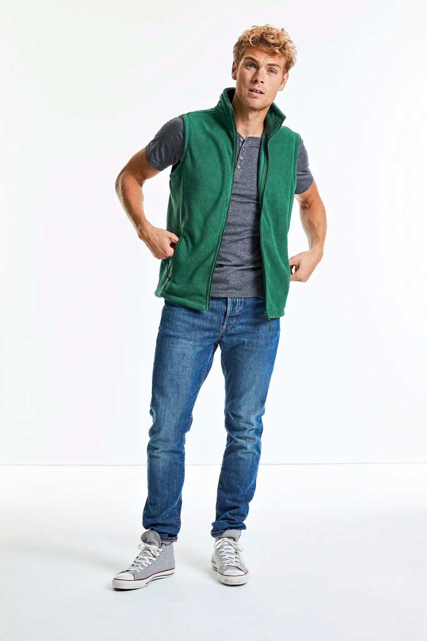 all-groups Men's Outdoor Fleece Gilet